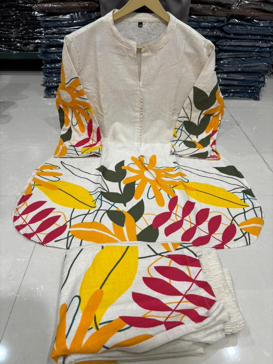 Cotton Flex Printed Coord Set